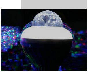 2 Mode Party Fun RGB LED Stage Bulb