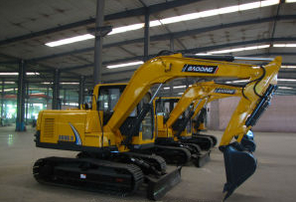  Baoding Excavator Bd90 Crawler Excavator with Yellow/0.5m3 Bucket