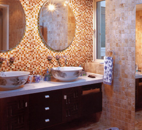 Bathroom Swimming Pool Ceramic Glass Mosaic Tile