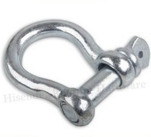  Zinc Plated JIS Type Free Forged Bow Shackle for Marine Hardware