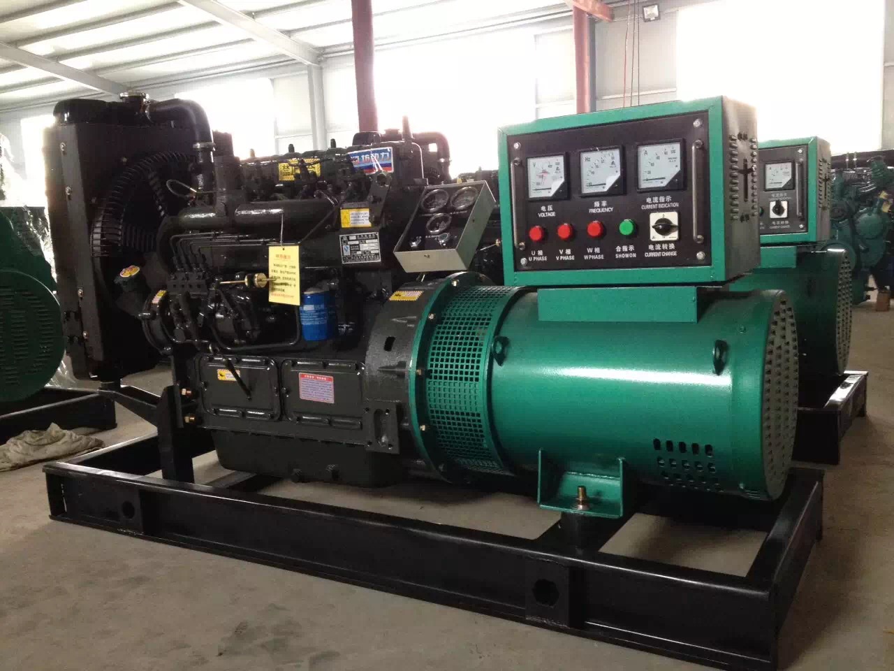 Provide schematics diesel power generating set, low power, low noise, strong adaptability